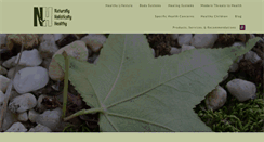 Desktop Screenshot of naturally-holistically.com