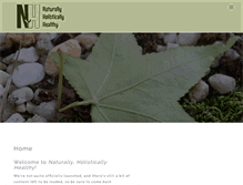 Tablet Screenshot of naturally-holistically.com